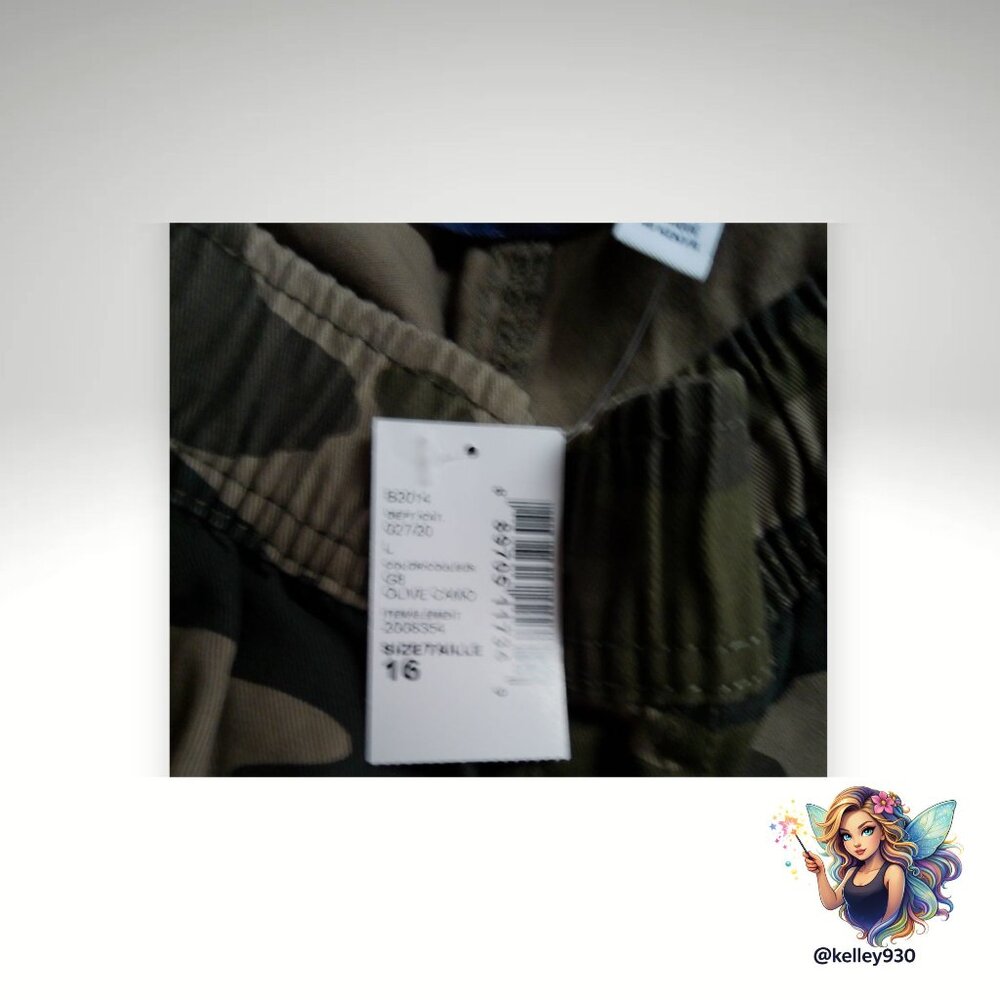 The Children’s Place Boys Camouflage Jogger Pants Size 16 NWT - Picture 4 of 4